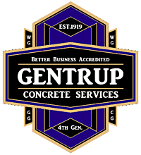 Gentrup Concrete Logo